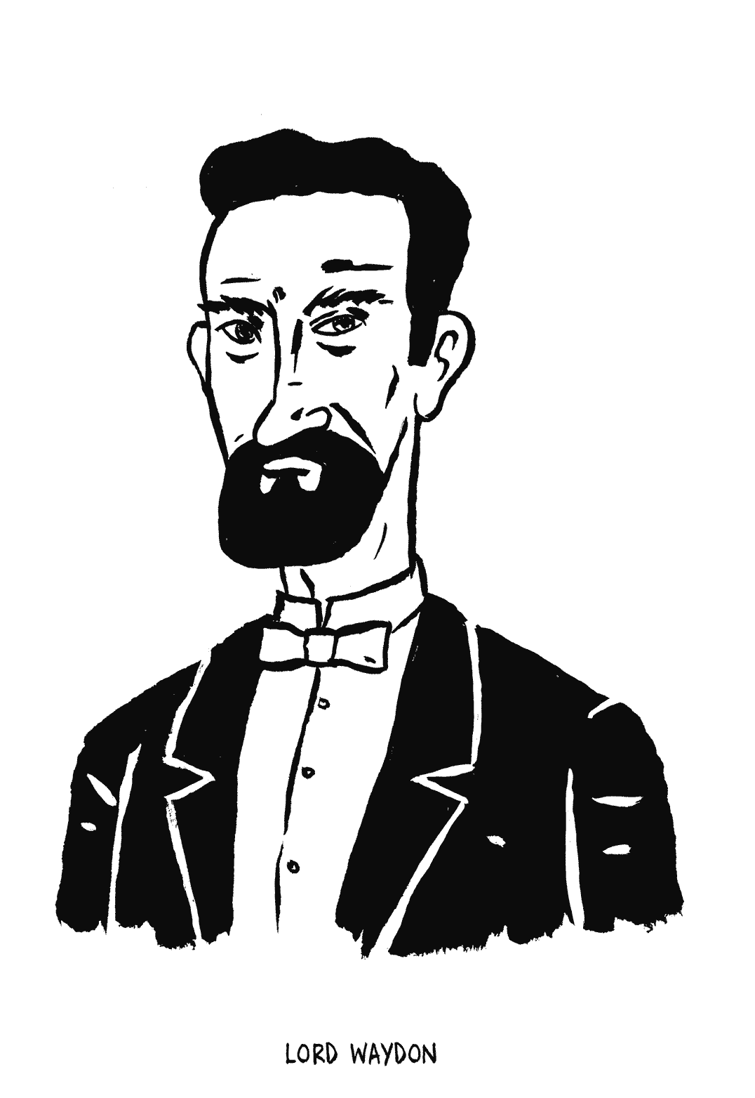 Lord Waydon, illustratie van Johnny Bekaert