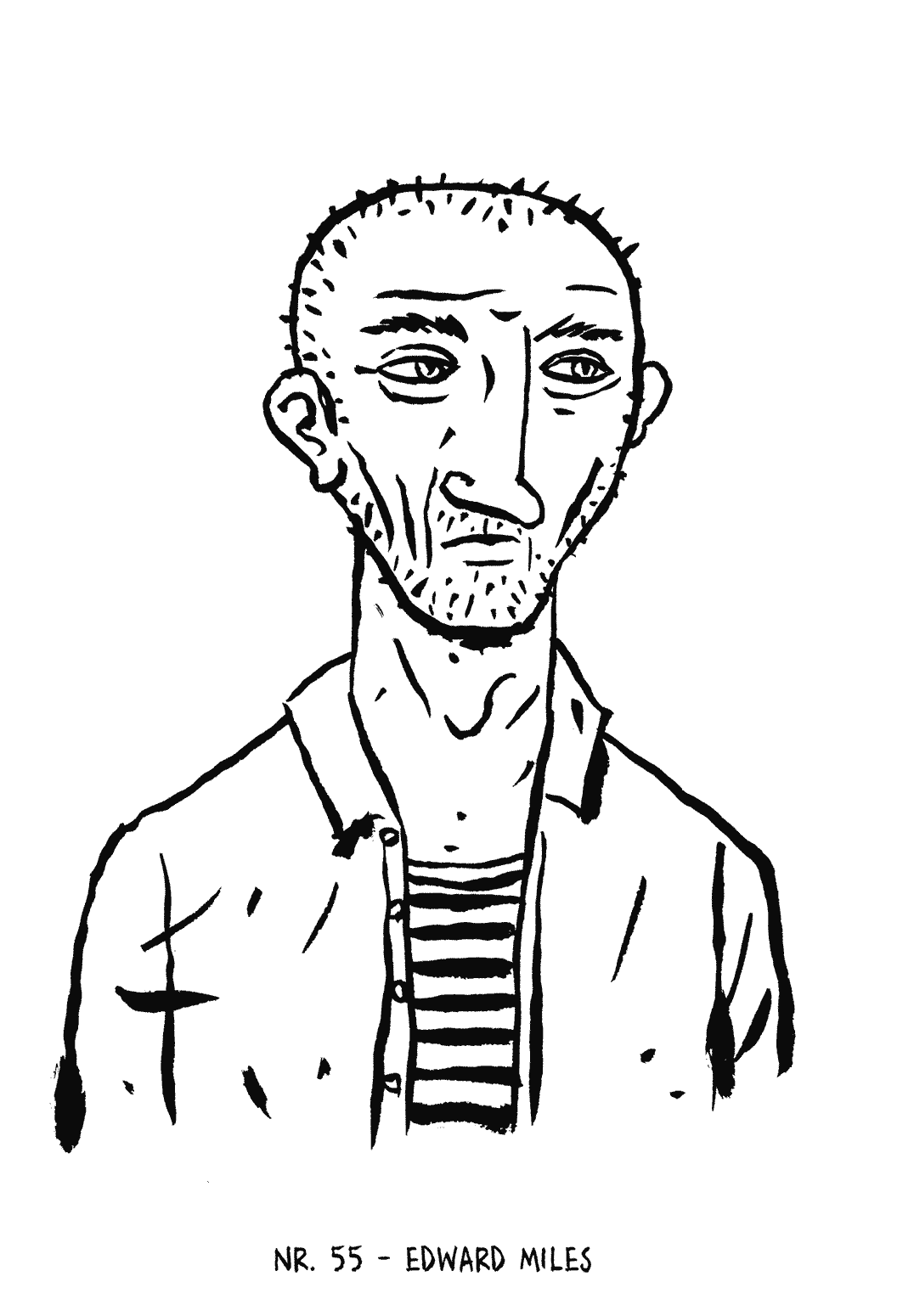 Nr 55 - Edward Miles, illustratie van Johnny Bekaert